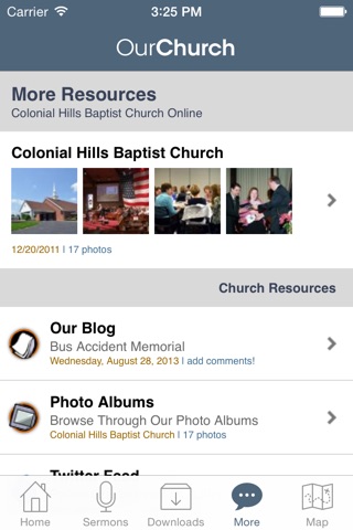 Colonial Hills Baptist Church screenshot 4