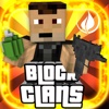 Block Clans - 3D Pixel Survival FPS & TPS Gun Shooter