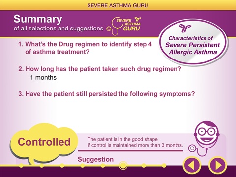 Severe Asthma Guru screenshot 4