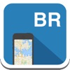 ブラジル（リオデジャネイロ、サンパウロ） オフラインマップ、ガイド、天気、ホテル。無料のナビゲーション。GPS