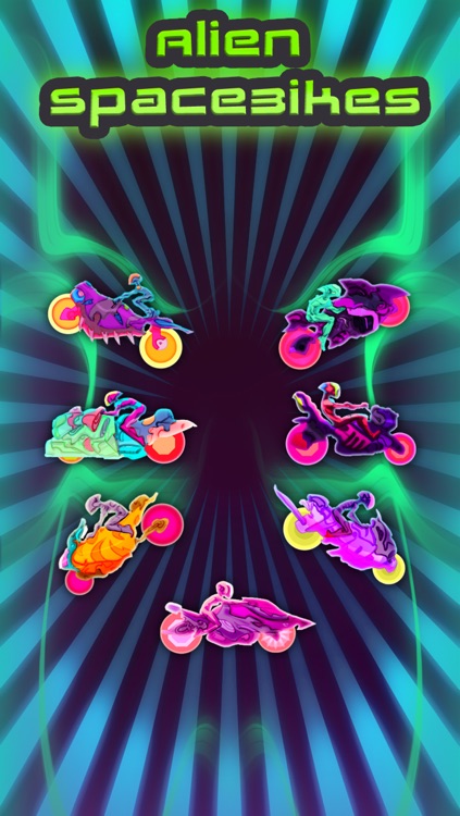 Alien Space Bike Real Race Adventure - Fast Speed Motorcycle Drag Race Free Game