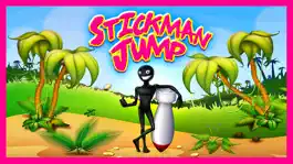 Game screenshot Stick-Man Jump: Super Fight Jumper Trampoline War Adventure Game 2 mod apk