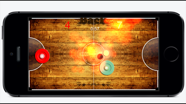 Air Hockey - Wood with Obstacles(圖1)-速報App