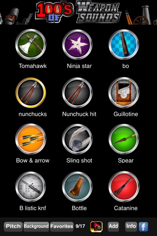 100's of Weapon Sounds Pro screenshot 3