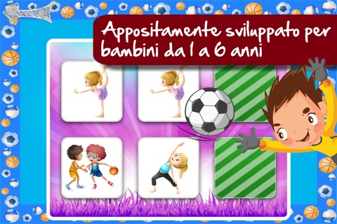 Free Memo Game Sport Cartoon screenshot 2