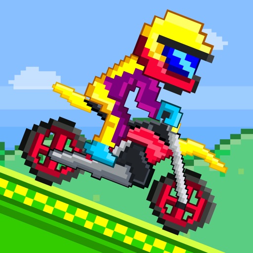 Moto Bikers - Play Pixel 8-bit Bike Racing Games for Free iOS App