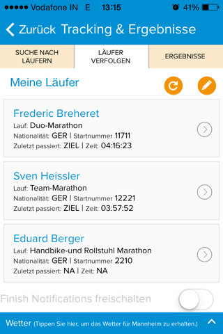 SAP Arena Marathon 2014 screenshot 3