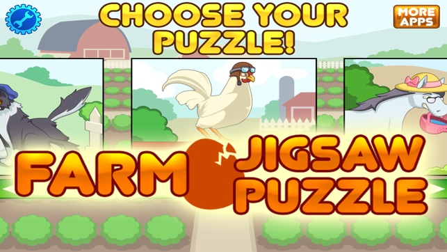 Animal Farm Jigsaw Puzzle Games for Free