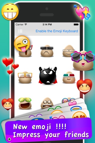 Emoji Emoticons for iOS 7 screenshot 4