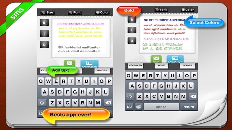 Messages Gif Animator Lite screenshot-3