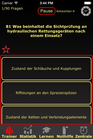 Feuerwehr Leistungsabzeichen GOLD screenshot 3