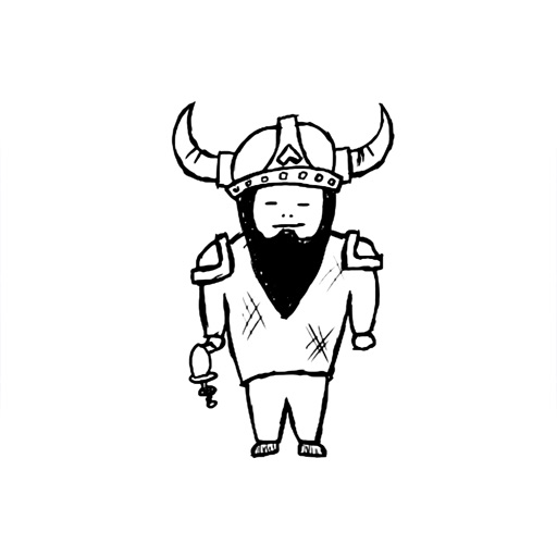 Viking Doodle Warrior Two Man Clash-  Fast Fingers Duel Game iOS App