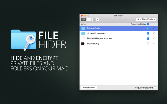 File Hider: Encrypt and Password Protect