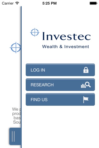 Investec - Client View IRL screenshot 2
