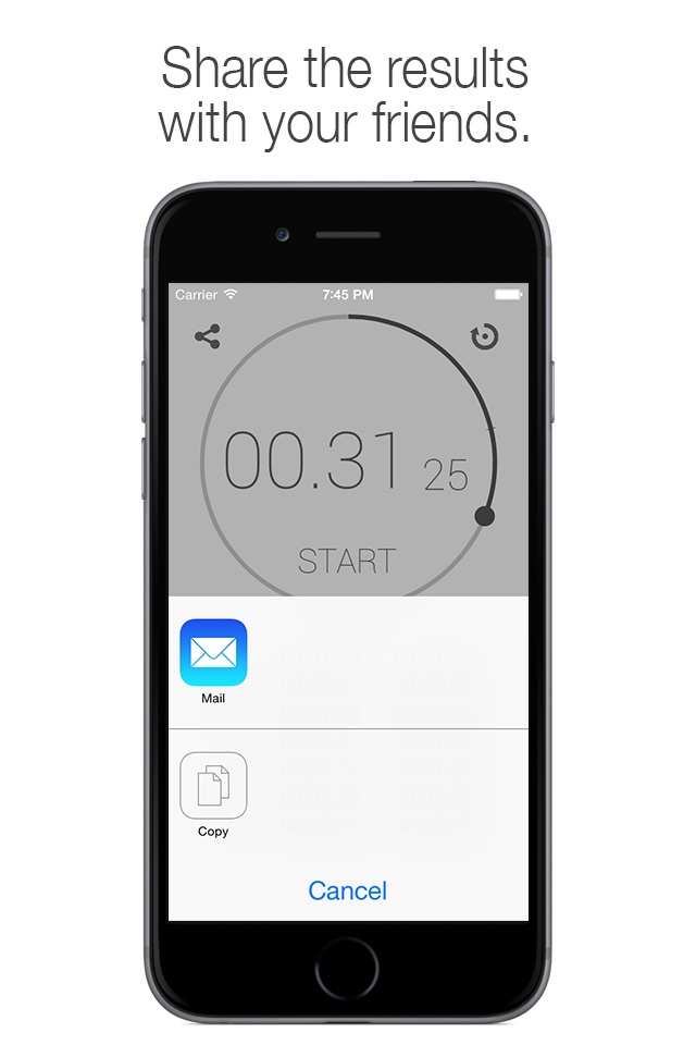 Timr - Puristic timer & stopwatch screenshot 4