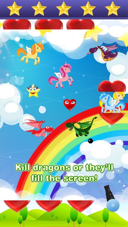 Unicorn Catch - Rainbow Flying Mustangs Vs Crazy Fire Breathing Dragons