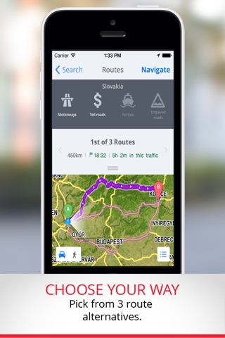Sygic Central Europe: GPS Navigation screenshot 3
