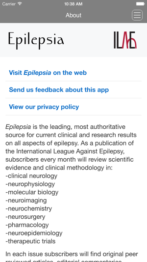 Epilepsia Journal(圖3)-速報App