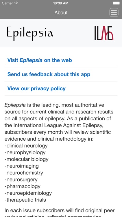 Epilepsia Journal