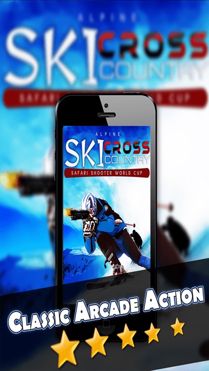 Alpine Ski Cross Country Shooter Cup - Fun Racing Winter Skiing Game For Boys Over 8 FREE