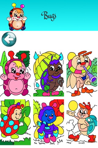 Coloring Pictures with Butterfly Flutter HD screenshot 3