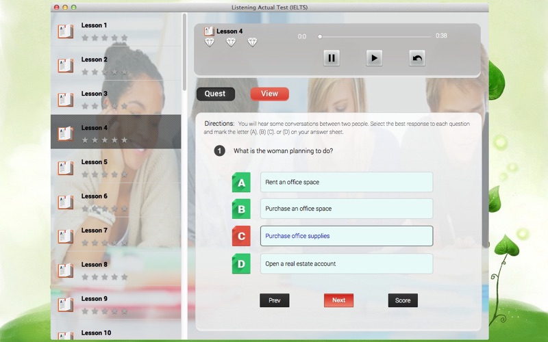 Listening Actual Test(IELTS) thumbnail 3