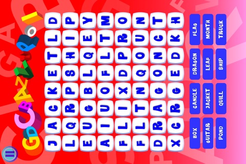 Wee Kids Wordsearch Free screenshot 3