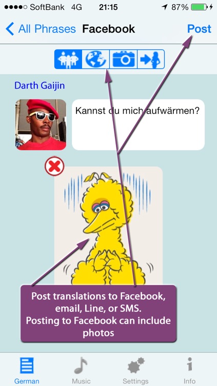German - Talking English to German Translator and Phrasebook screenshot-4