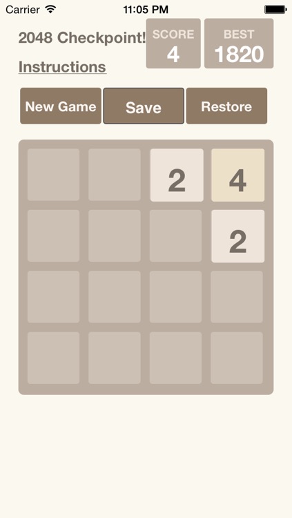 2048 Checkpoint! screenshot-3