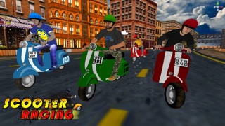 スクーターレース（3Dバイクレーシングゲーム） screenshot1