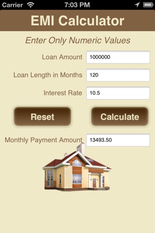 Home EMI Calculator screenshot 3