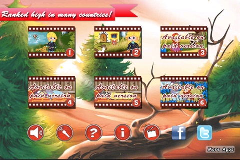 Red Riding Hood Lite - Interactive Fairy Tale screenshot 2