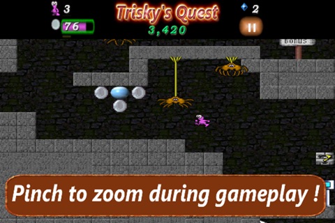 Trisky's Quest: An addictive adventure game for the whole family! screenshot 2