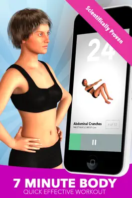 Game screenshot Women's 7 Minute Body - Tone up & get fit in just seven minutes a day! mod apk