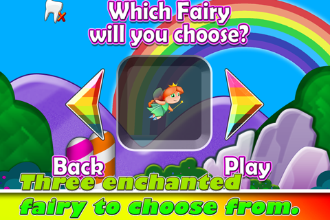 Little Tooth Fairy Dash Pro : Fly in Faries magic rainbow land screenshot 2