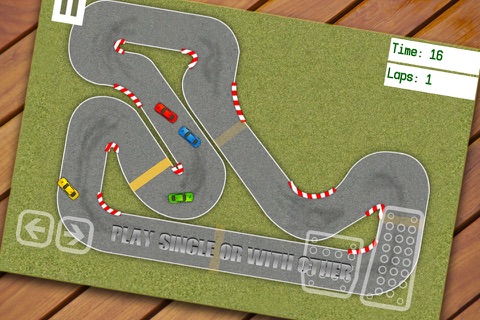 Race Course Tracks - Unique Birds Eye View Car Racing Game screenshot 3