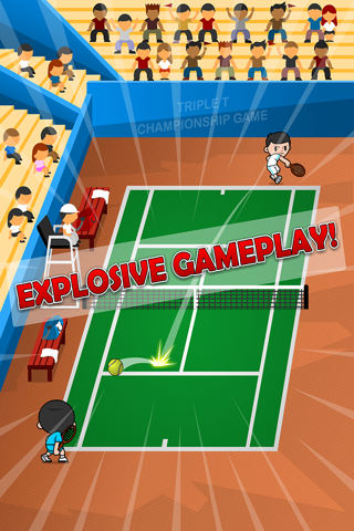 Tap Tap Tennis-Top Tennis Showdown screenshot 2