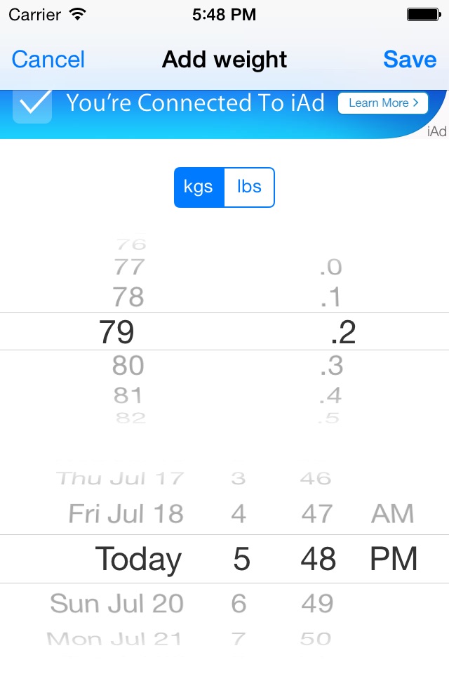 Weight & BMI Tracker screenshot 3