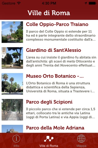Ville di Roma screenshot 2