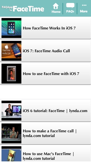 FAQApp for FaceTime(圖4)-速報App