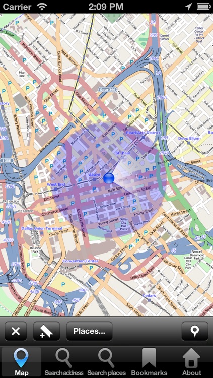 Offline Map Texas, USA: City Navigator Maps