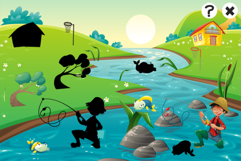 Fishing game for children age 2-5: Fish puzzles, games and riddles for kindergarten and pre-school screenshot 4