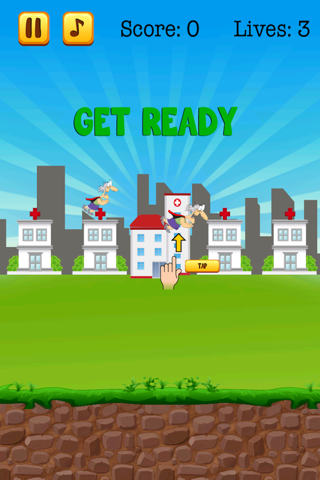 Super Granny Flapping Challenge  A Grandma Survival Adventure Game screenshot 2