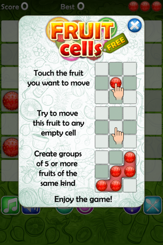 Fruit Cells Free screenshot 3