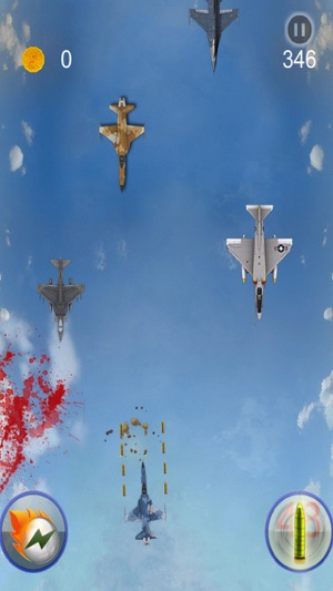 Air Fighter Military Defence - War Plane Dog Fight Free Game(圖4)-速報App