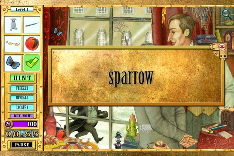 Hidden Object Game Jr FREE - Sherlock Holmes: The Emerald Crown screenshot 2