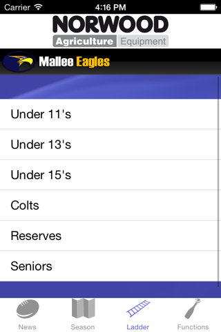 Mallee Eagles Football and Netball Club screenshot 4