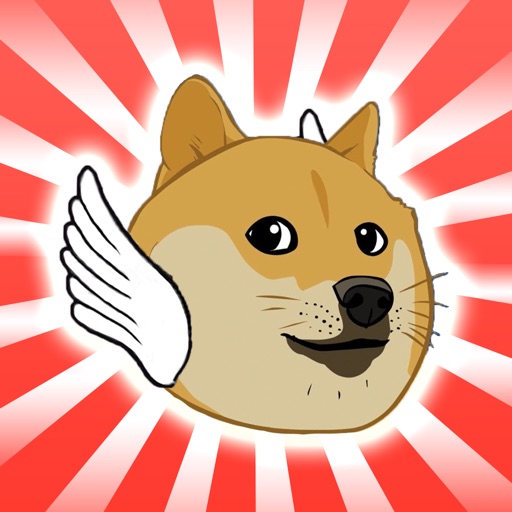 Flying Doge - Wow Much Fly Icon