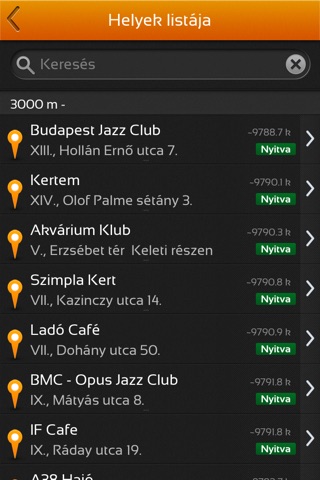 Budapest Party Locator screenshot 3