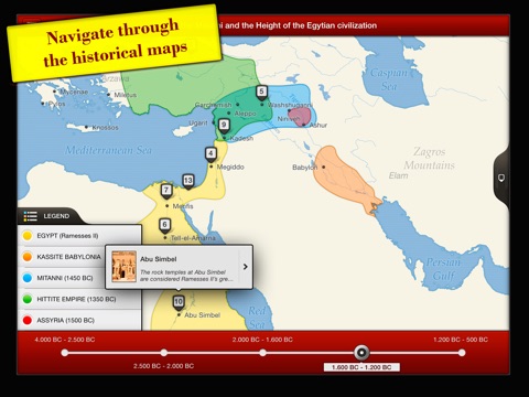 TIMEMAPS History of Ancient Egypt - Historical Atlas screenshot 2